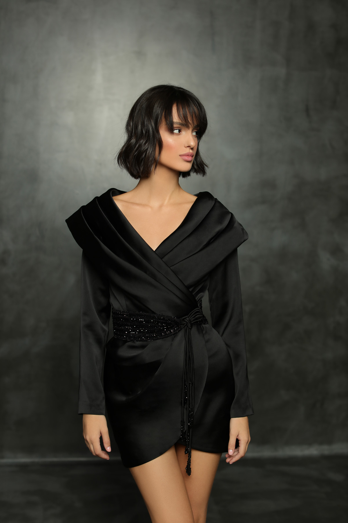 Picture of JEMMA BLACK DRESS