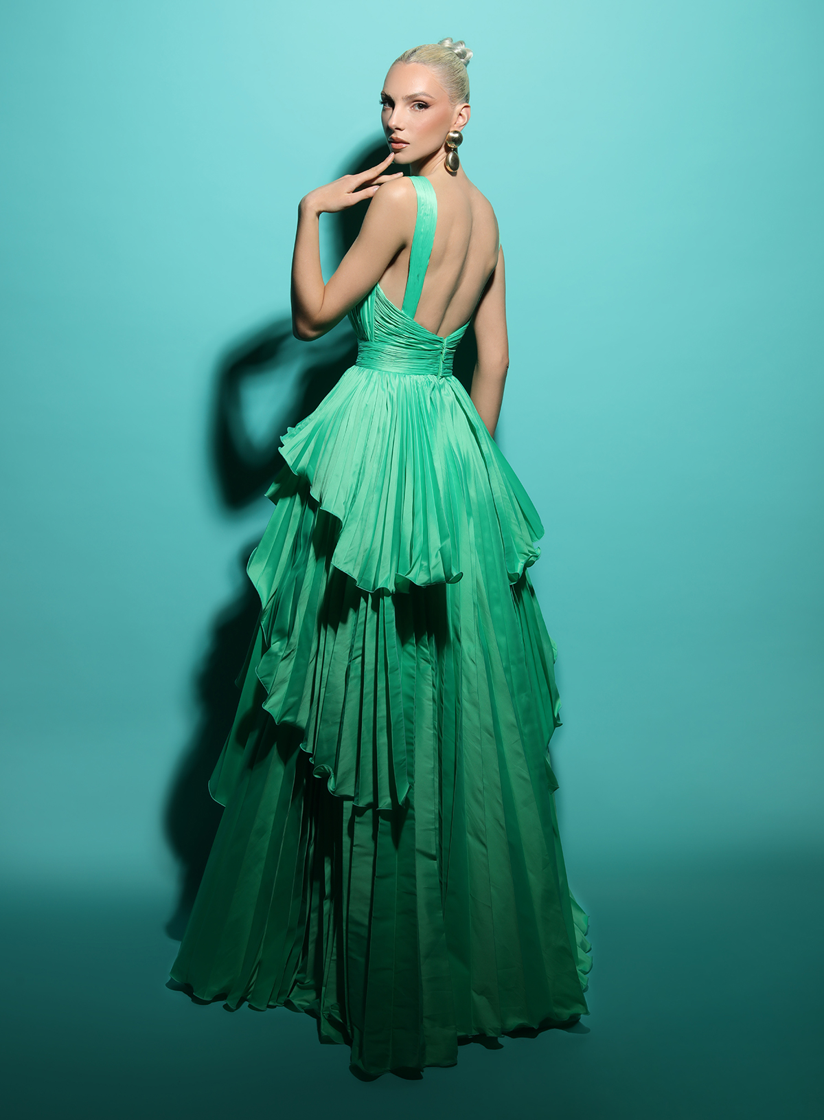 Picture of GREEN MILLIAN DRESS