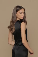 Picture of TRUDY BLACK BLOUSE