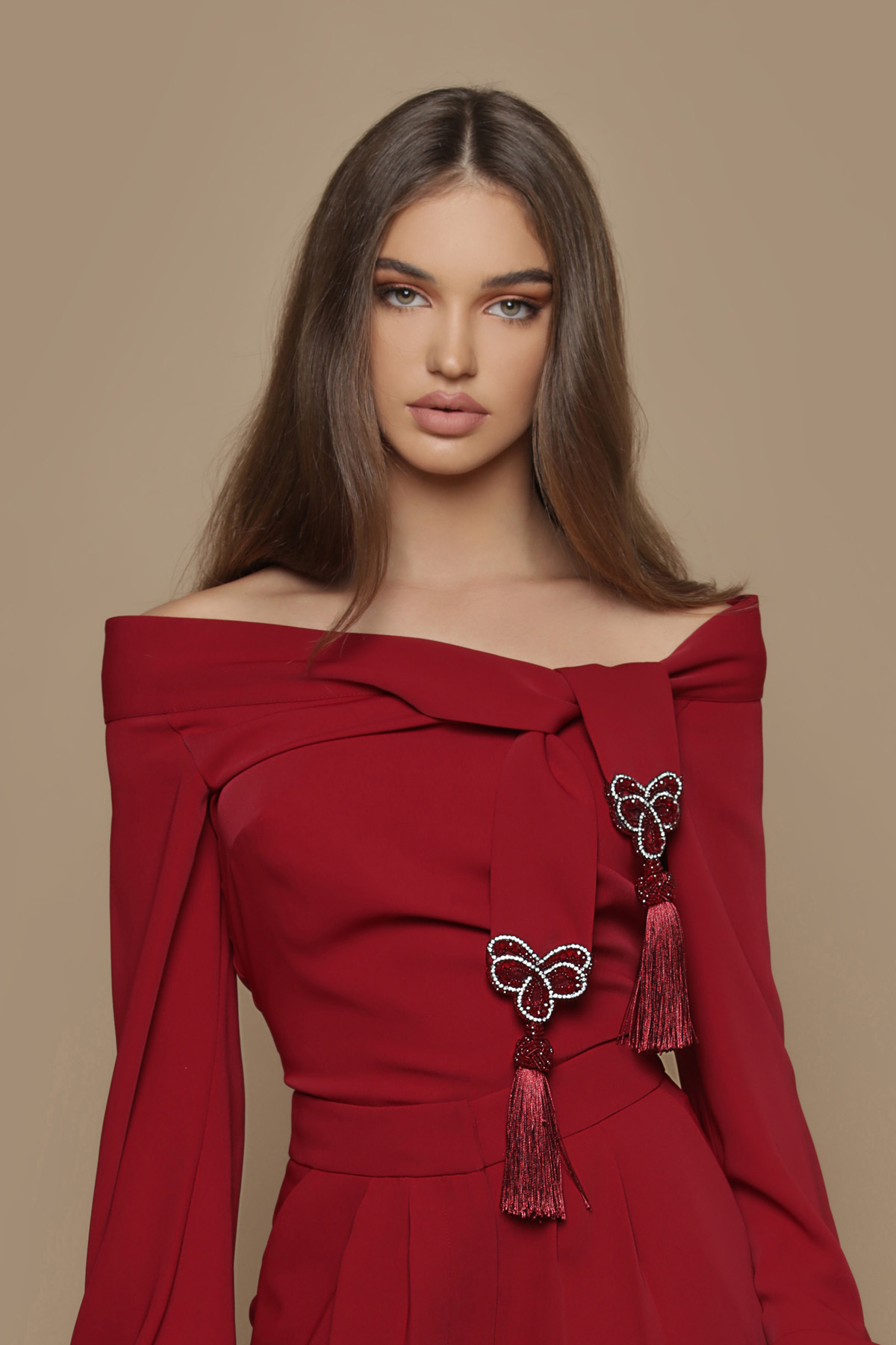 Picture of BURGUNDY BLOUSE