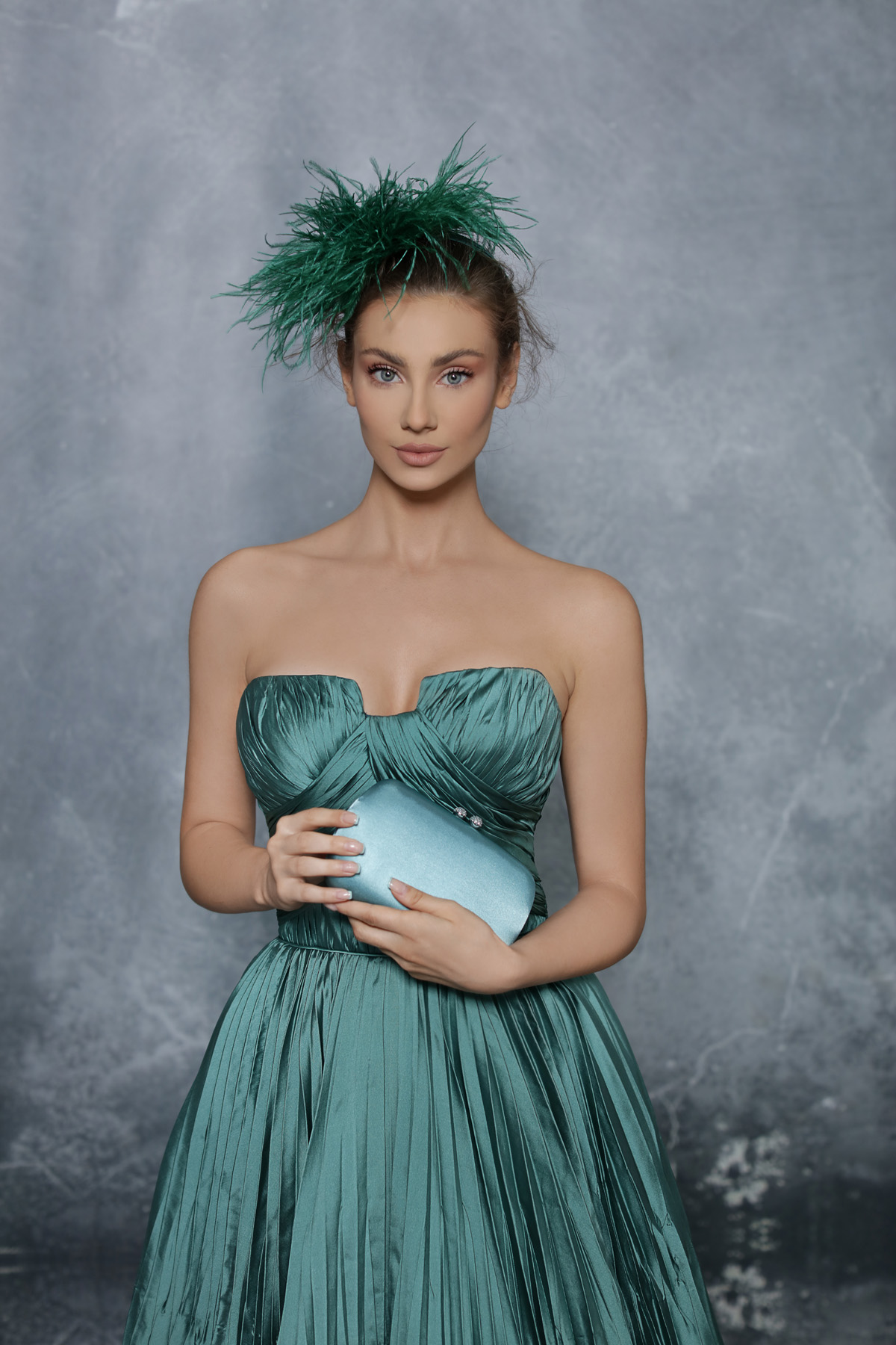 Picture of ANGELINA GREEN DRESS