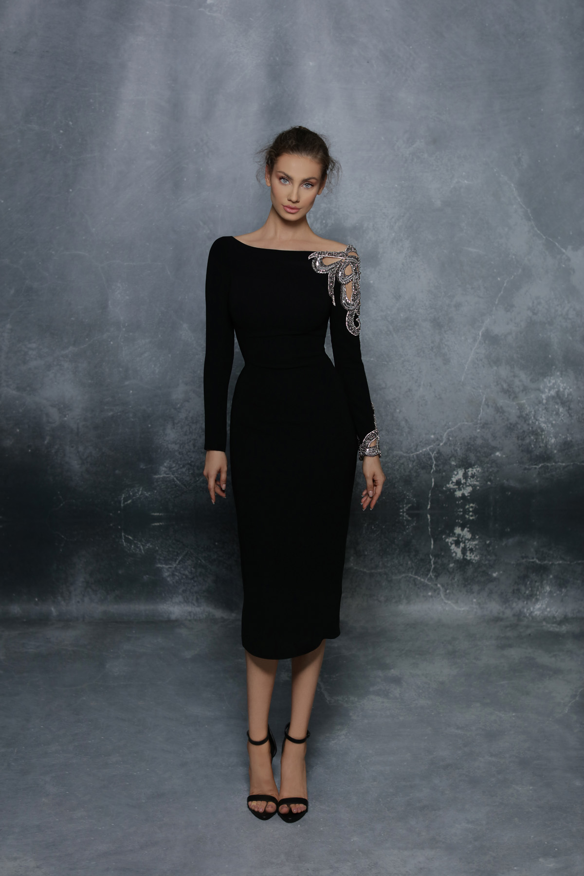 Picture of BLANCH BLACK DRESS