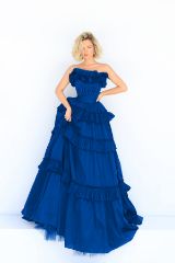 Picture of Asıa Royal Blue Dress
