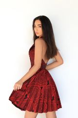 Picture of BURGUNDY DRESS