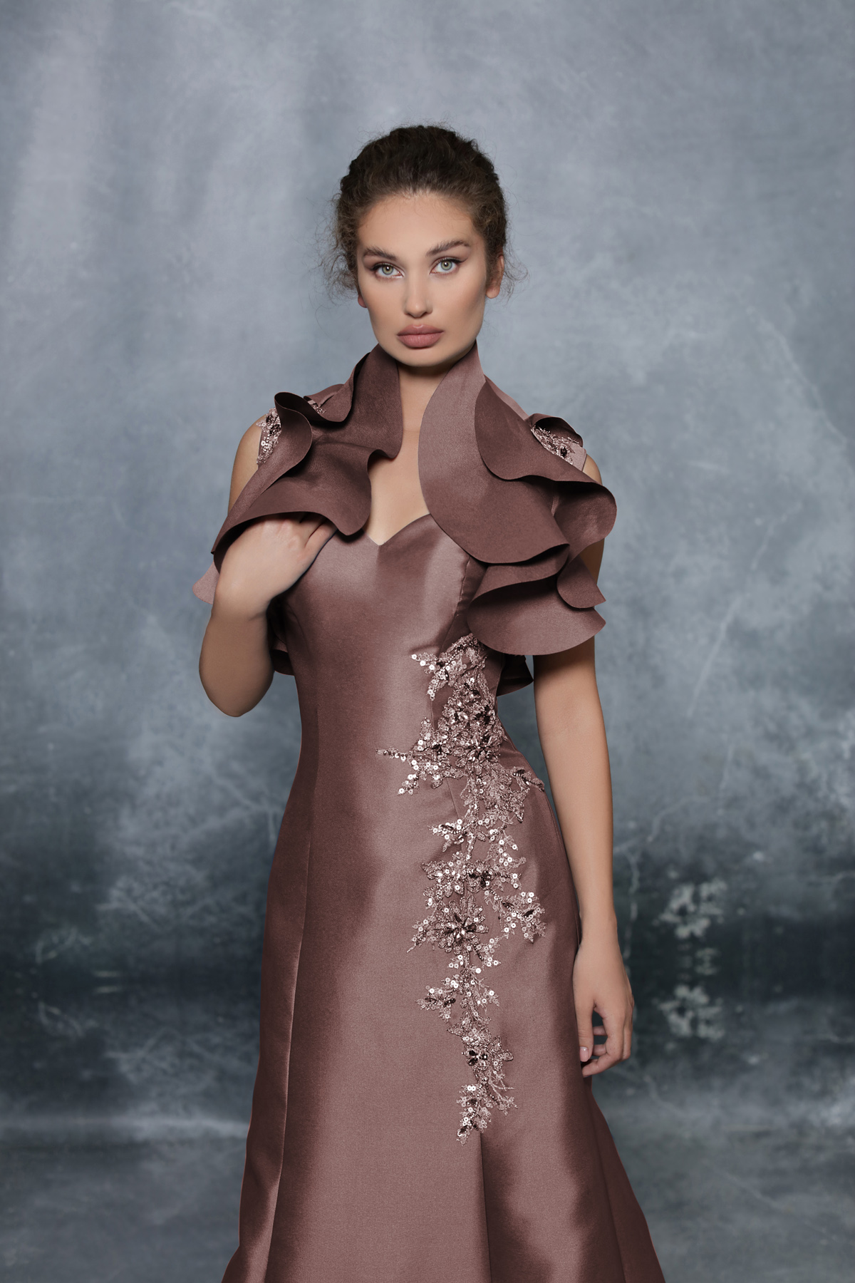 Picture of WOOD ROSE DRESS