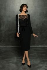 Picture of FLORA BLACK DRESS
