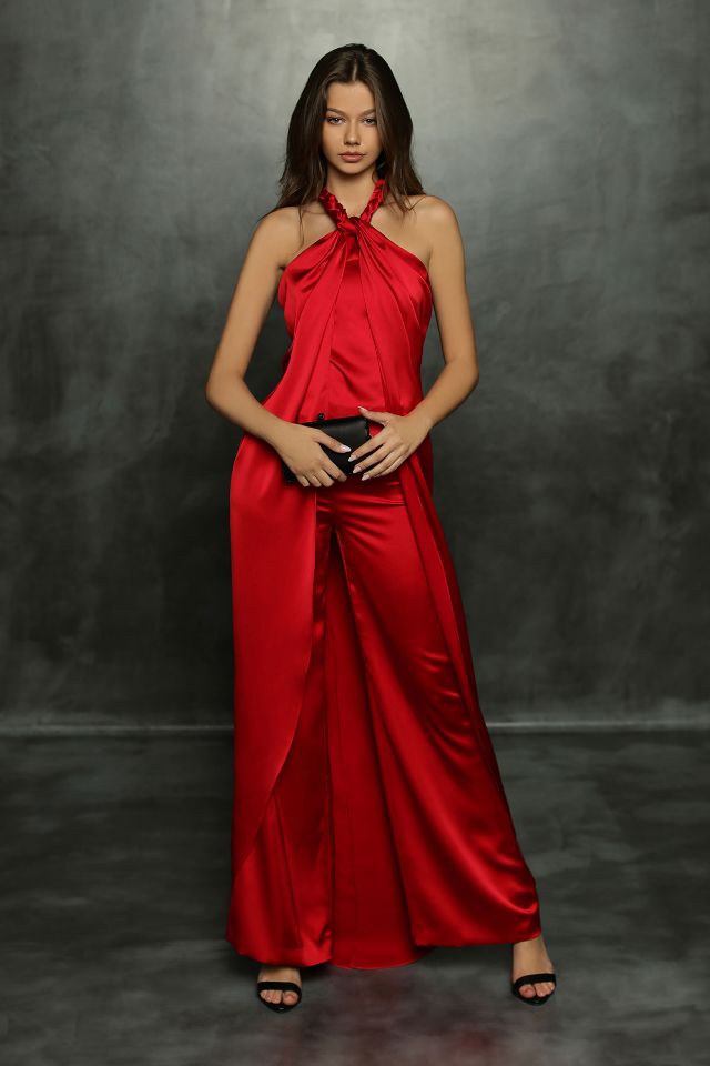 Picture of RED  SUIT DRESS