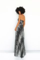Picture of PUZZLE BLACK / SILVER DRESS