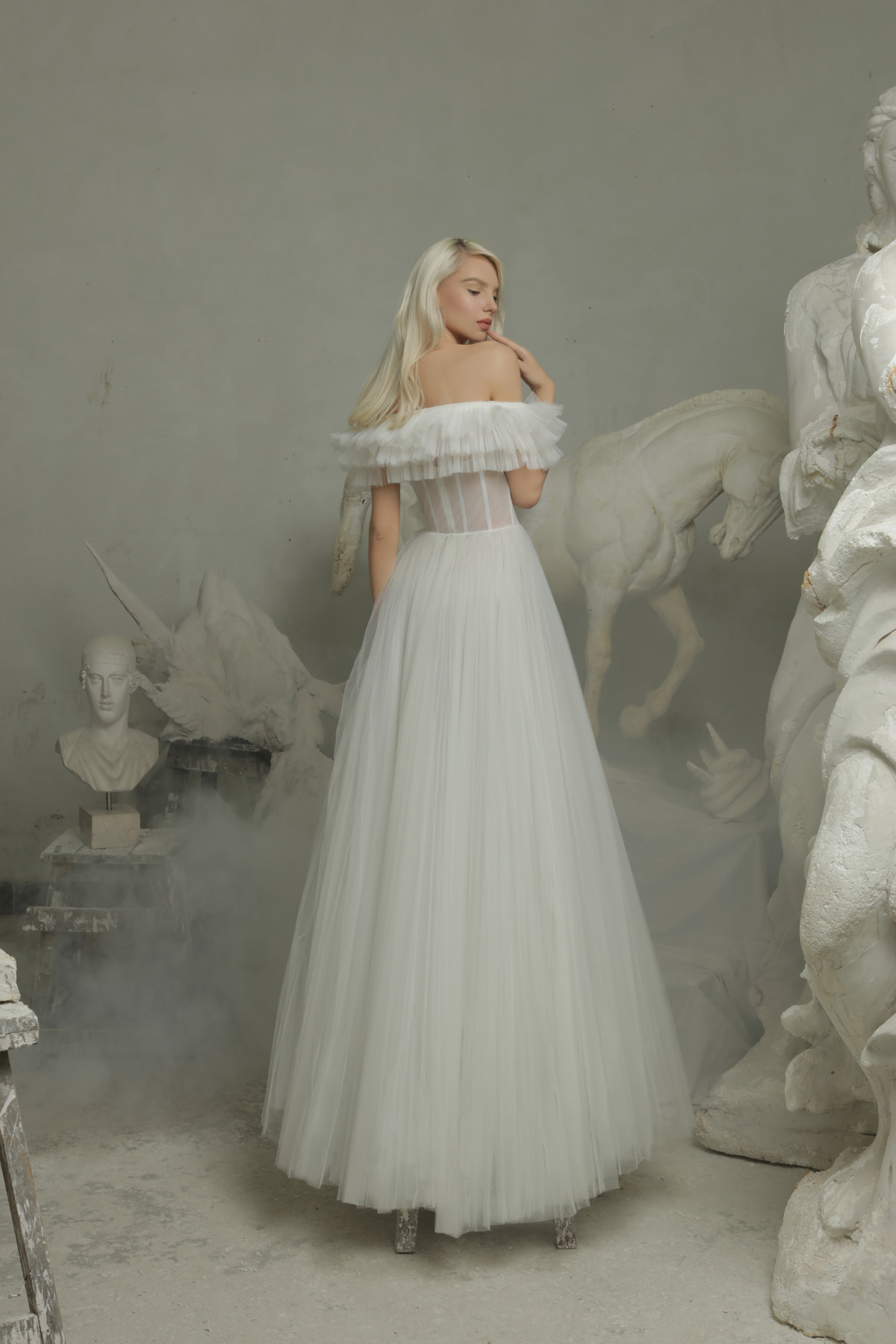 Picture of PATRICE IVORY BİDAL GOWN