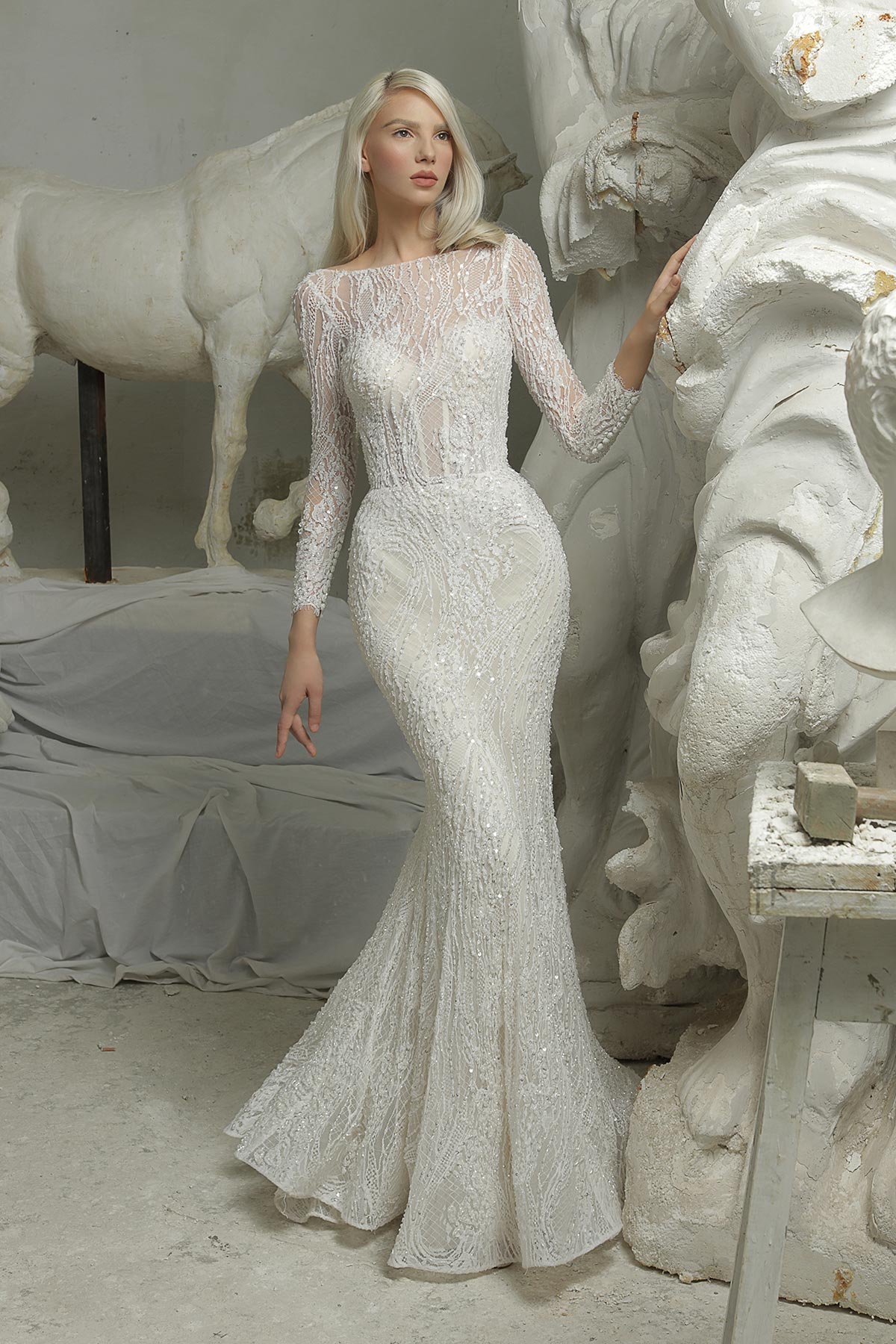 Picture of IVORY BRIDAL GOWN