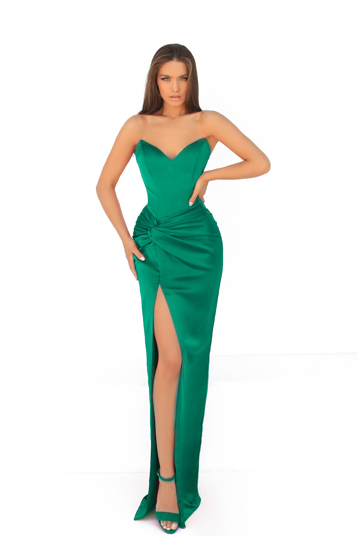 Picture of KNOT EMERALD DRESS