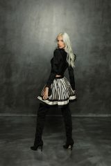 Picture of BLACK/BAIGE SKIRT