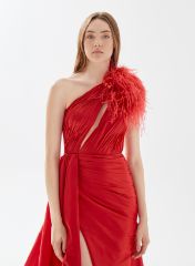 Picture of CARLIN RED DRESS DRESS