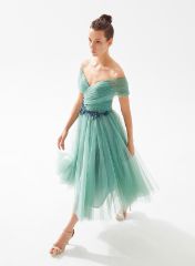 Picture of ENGLISH GREEN DRESS