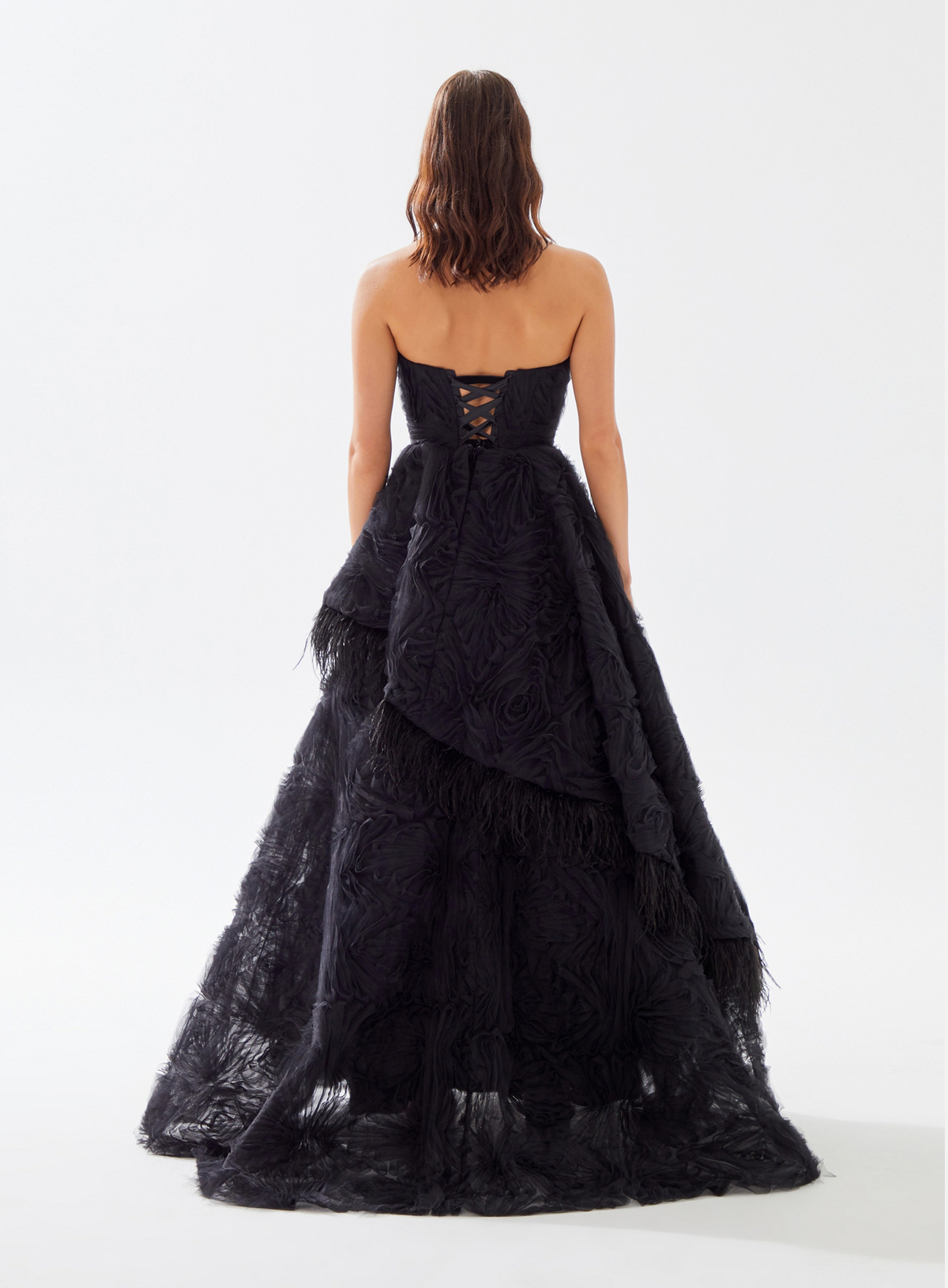 Picture of FLUFFY BLACK DRESS