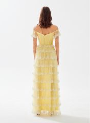 Picture of ELENYA YELLOW DRESS
