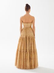 Picture of MELORA GOLD DRESS