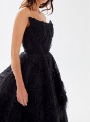 Picture of FLUFFY BLACK DRESS