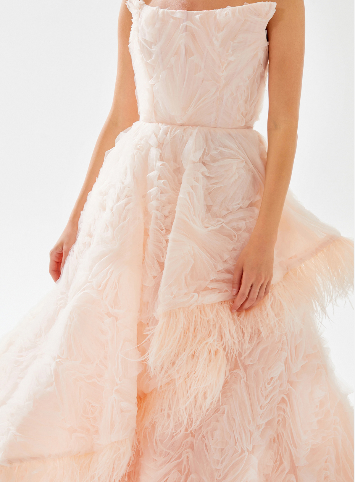 Picture of FLUFFY PİNK DRESS
