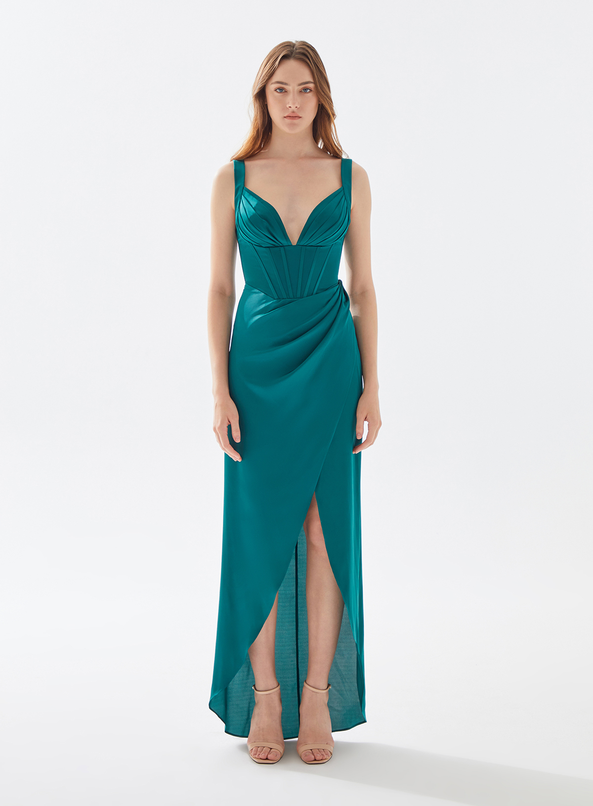 Picture of MARGRIT EMERALD DRESS