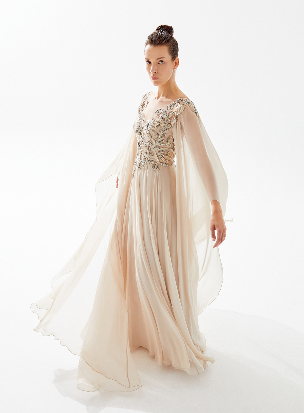 Picture of ELONA BEİGE ELONA DRESS