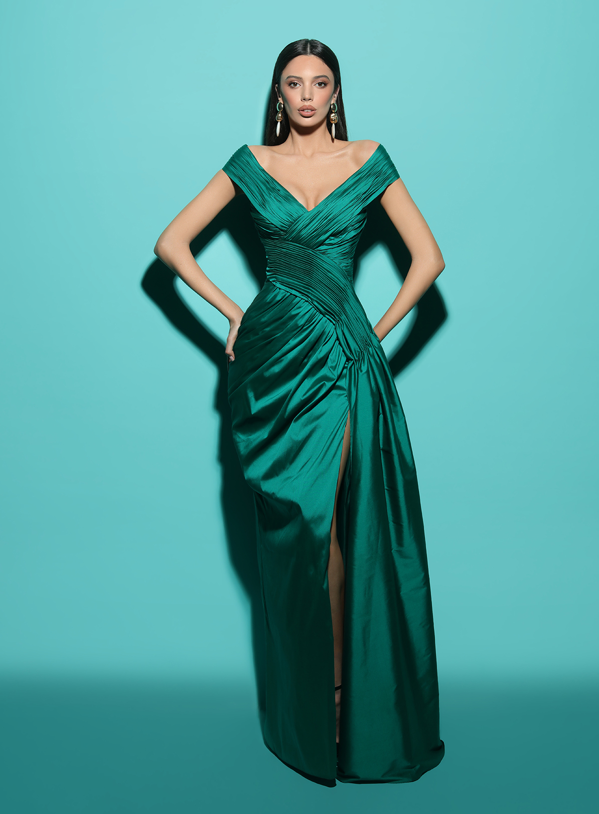 Picture of GREEN GRANT DRESS