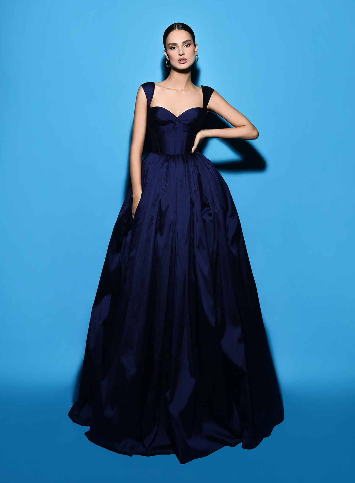 Picture of NAVY LIZA DRESS