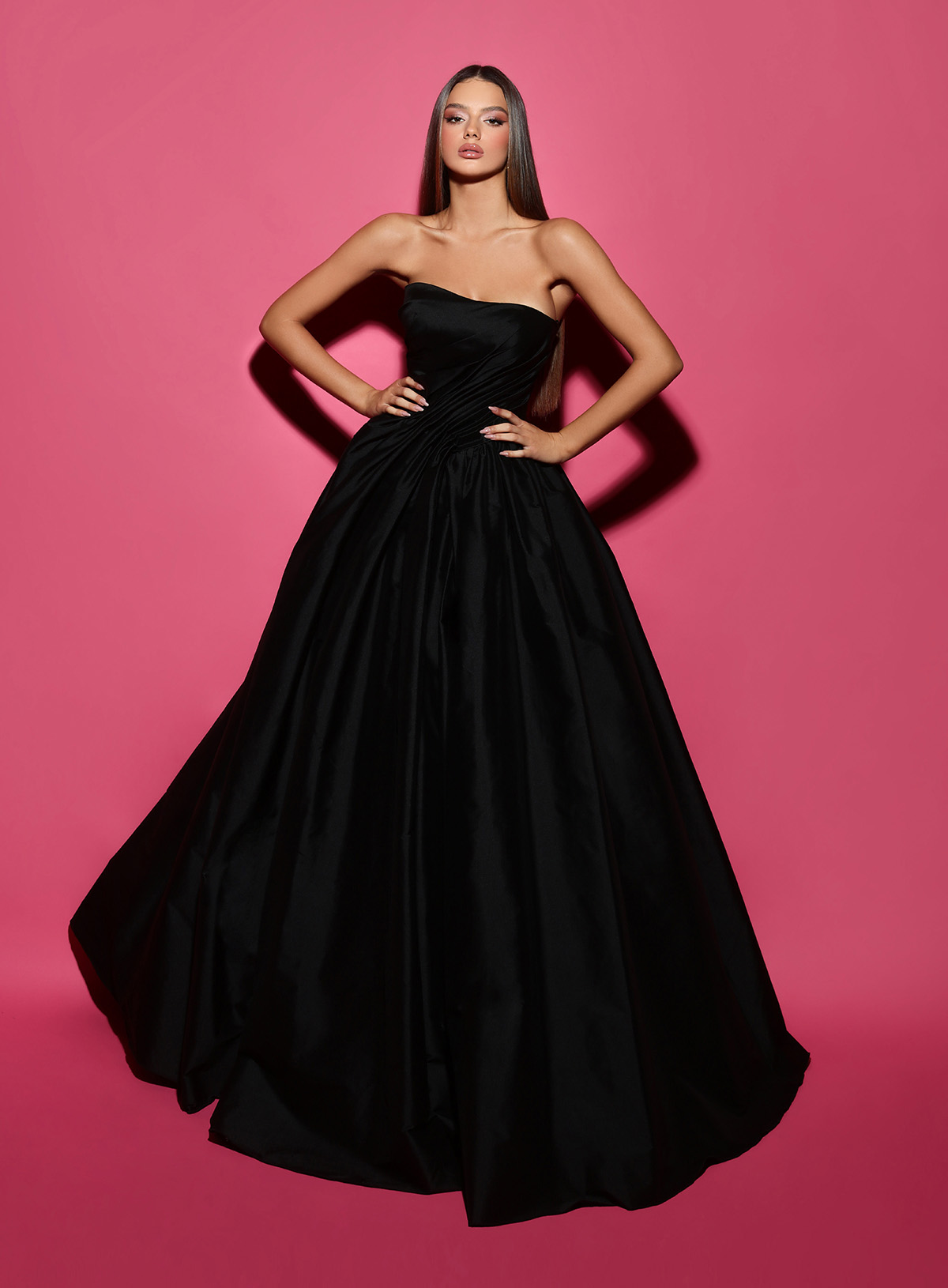 Picture of BLACK TANIA DRESS