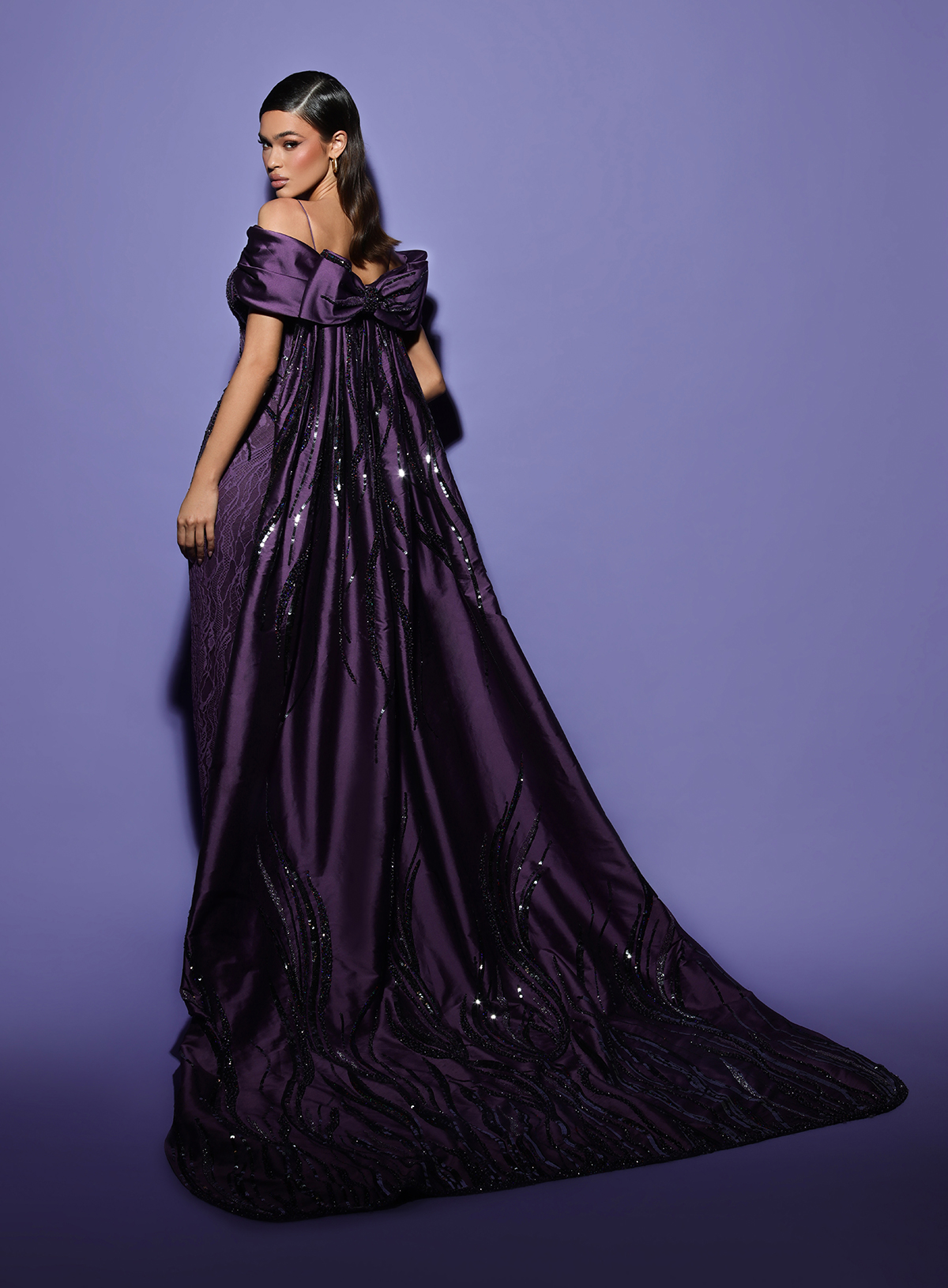 Picture of PURPLE SHOW DRESS