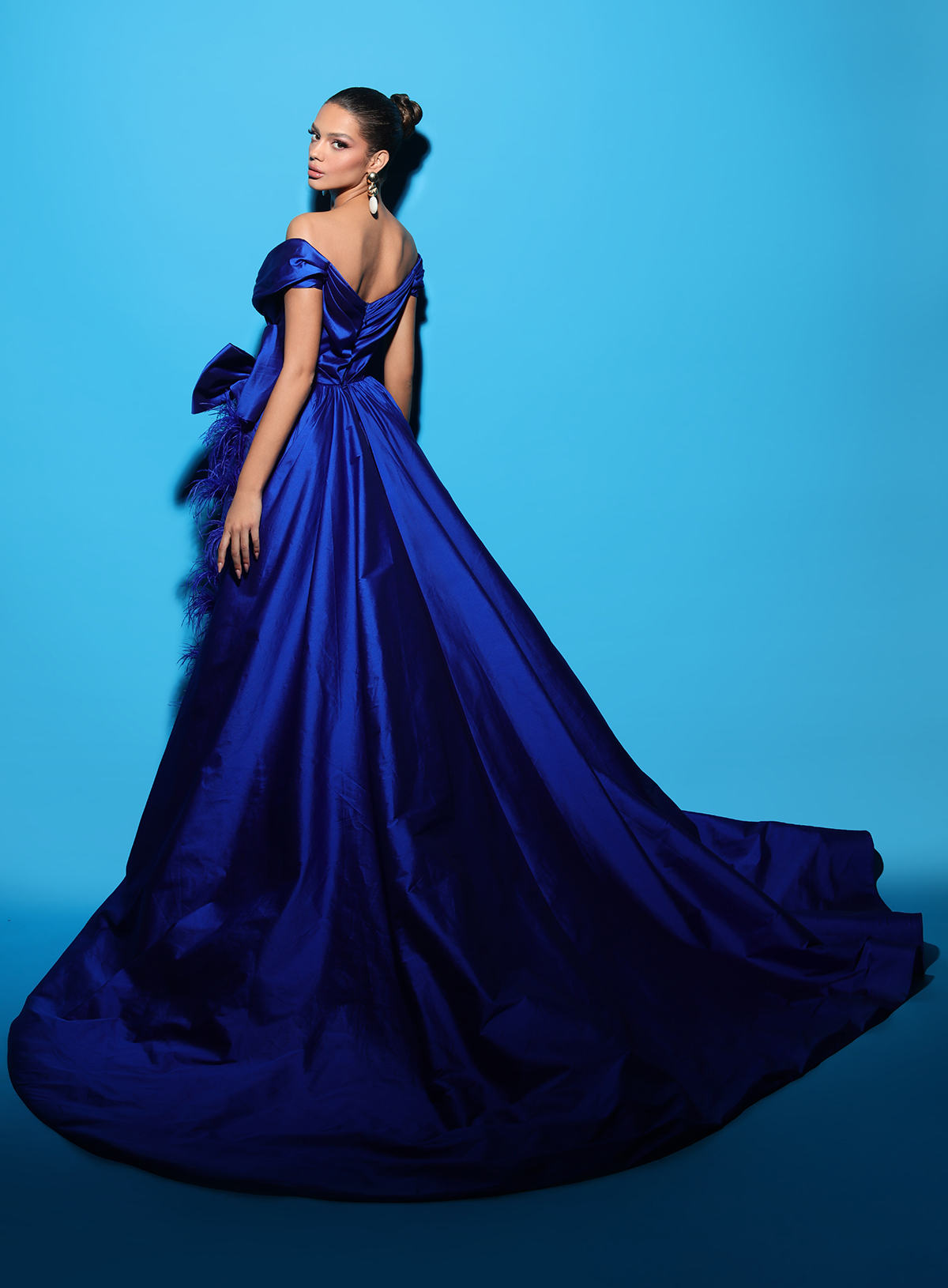Picture of Blue Taylor Dress