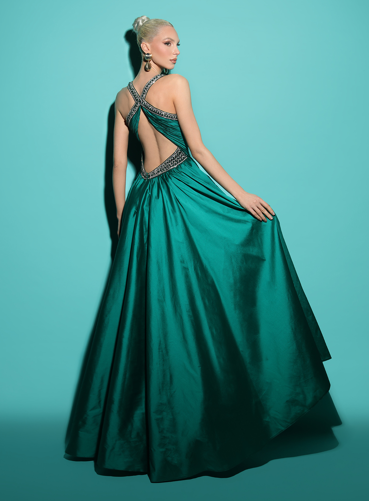 Picture of GREEN RAVEN DRESS