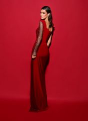 Picture of RED WHITNEY DRESS
