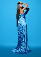 Picture of BLUE MADDY DRESS