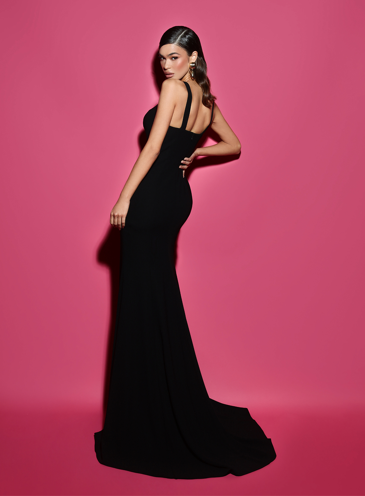 Picture of BLACK ADRIANA DRESS